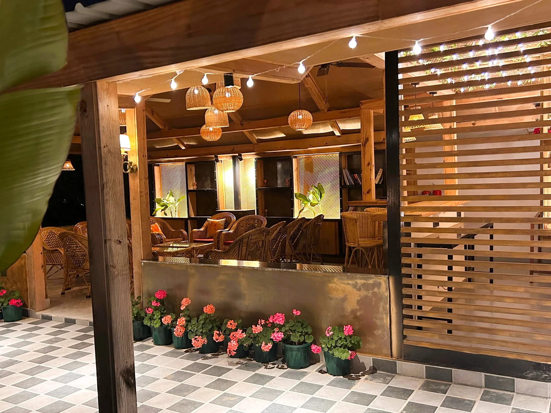 Warm timber dining and lounge space at the Mussoorie residential project