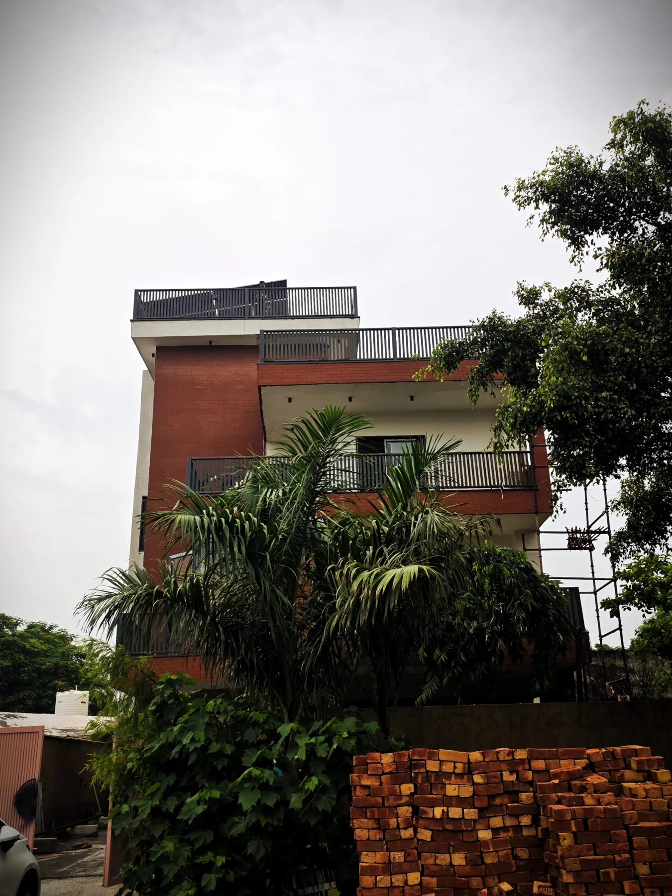 Street-facing exterior view of Sigma 1 Residence, Greater Noida